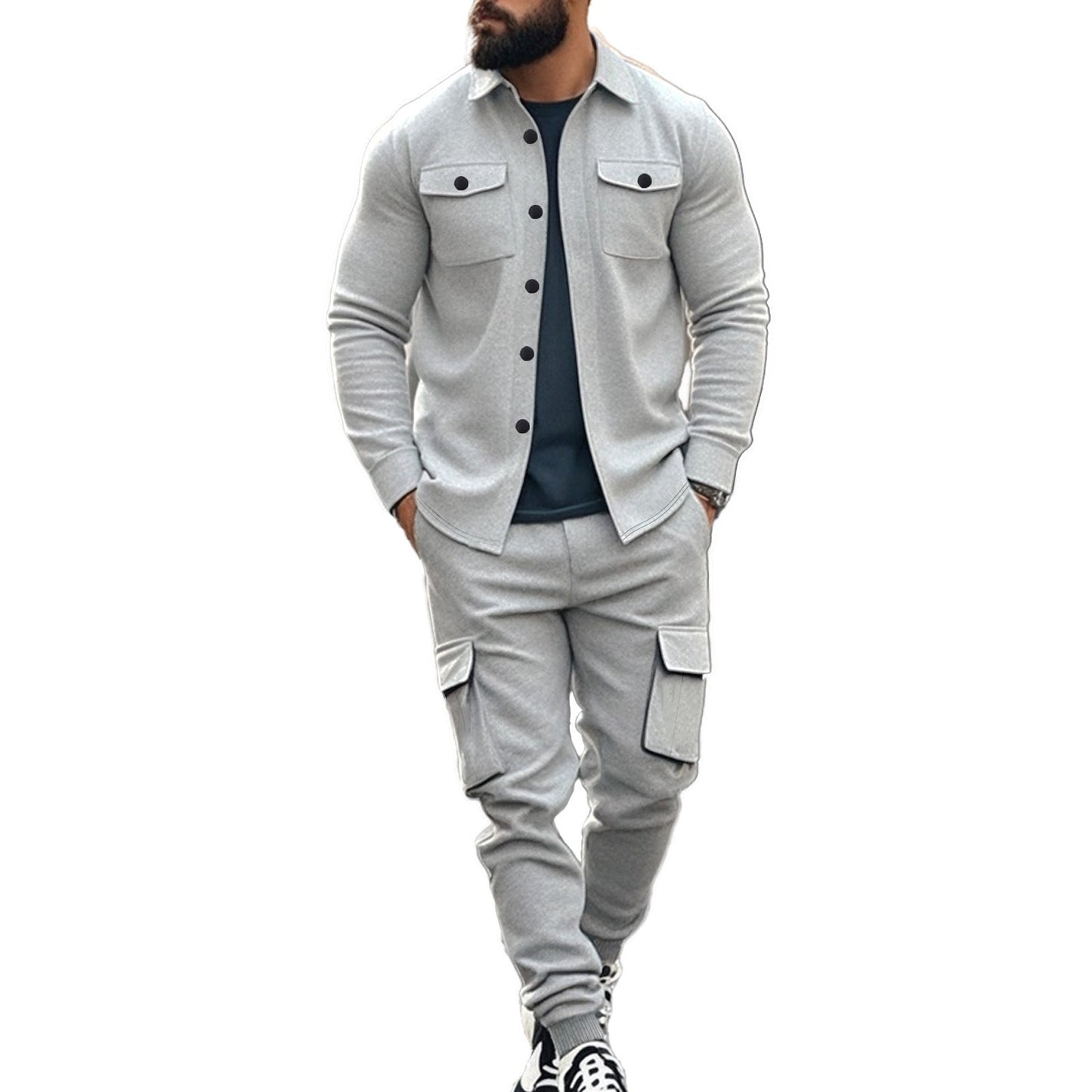 Herren lässiges Cargo-Set ModeGeist