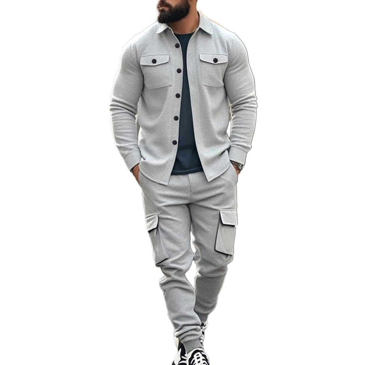 Herren lässiges Cargo-Set ModeGeist