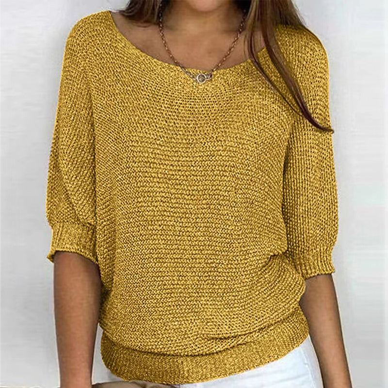 ModeGeist | Einfarbiger Pullover