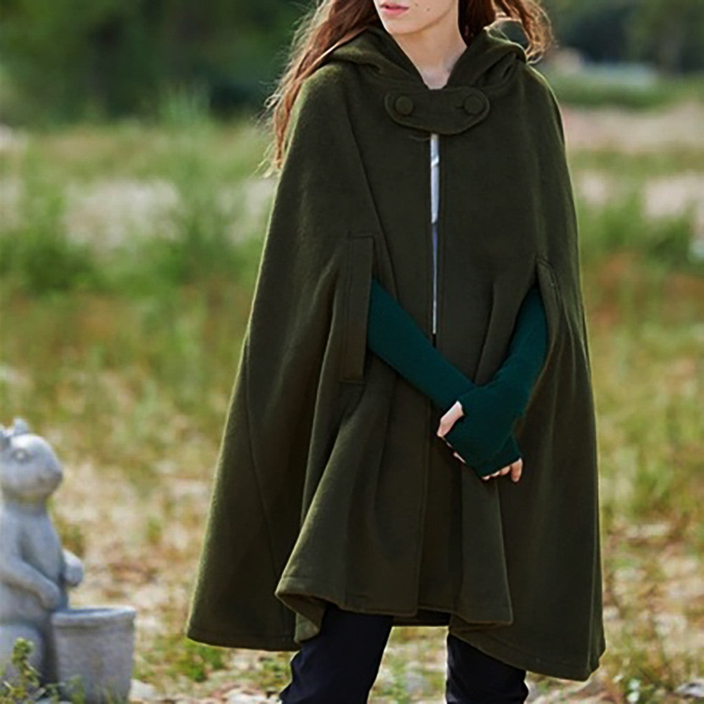 Damen Überwurf Poncho ModeGeist