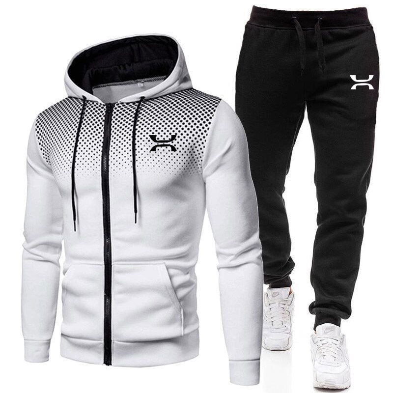 Herren Sportanzug mit atmungsaktivem Hoodie und bequemen Jogginghosen ModeGeist