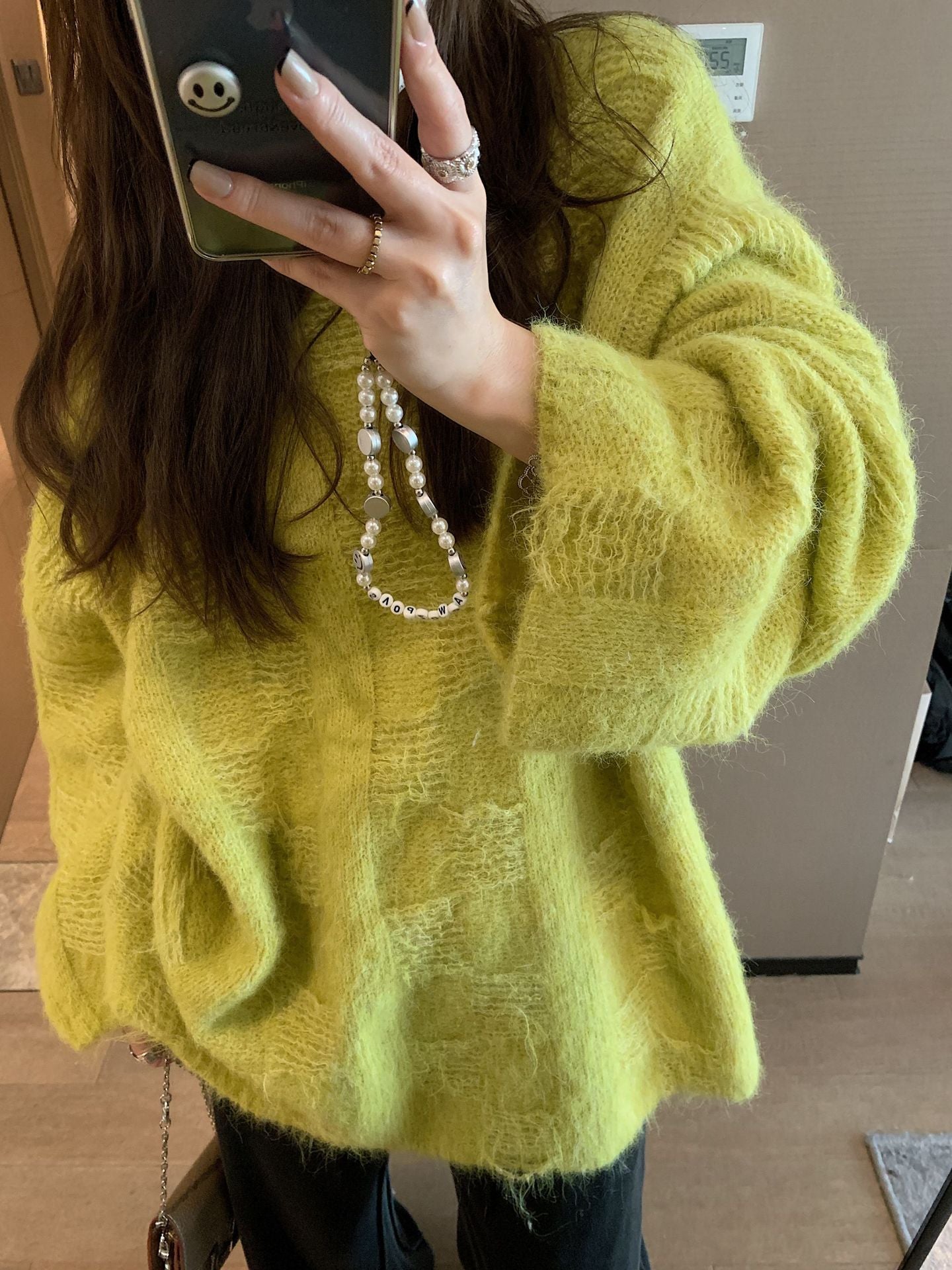 Damen Oversized Strickpullover im lässigen Pullover-Stil ModeGeist