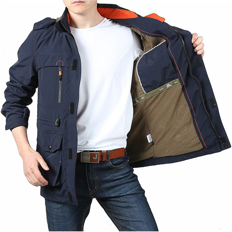 Herren funktionale Multifunktionsjacke ModeGeist