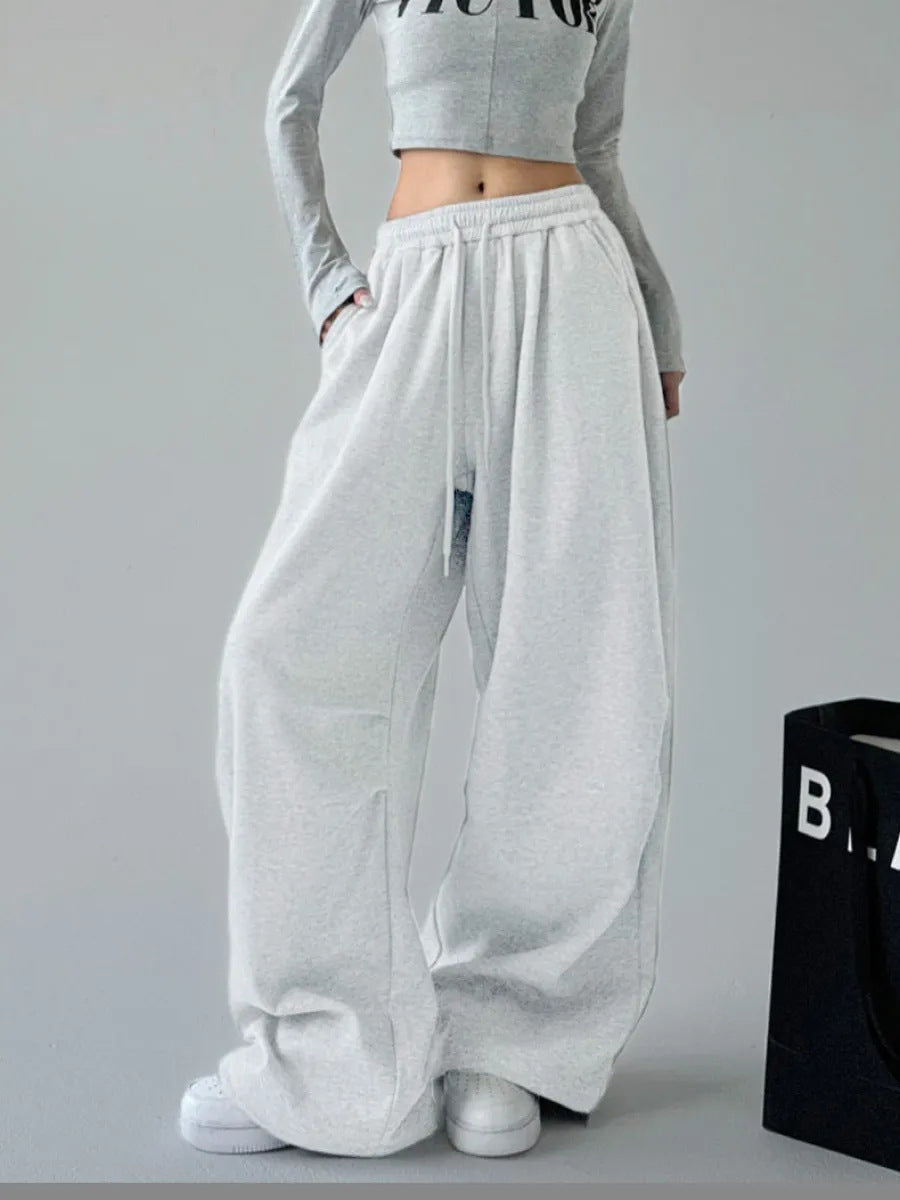 Damen Bequeme und lässige weite Jogginghose ModeGeist