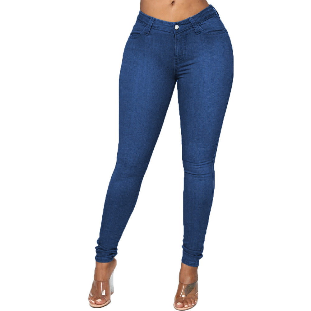 Damen High-Waist Skinny Jeans ModeGeist
