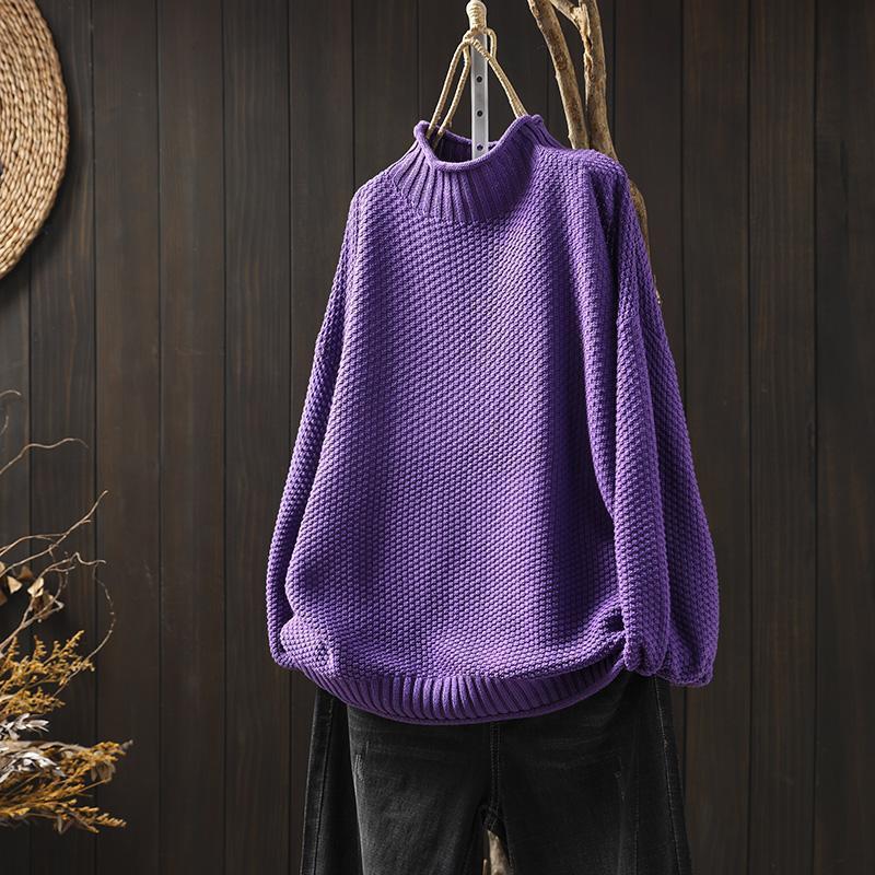 Gestrickter Susanne Pullover