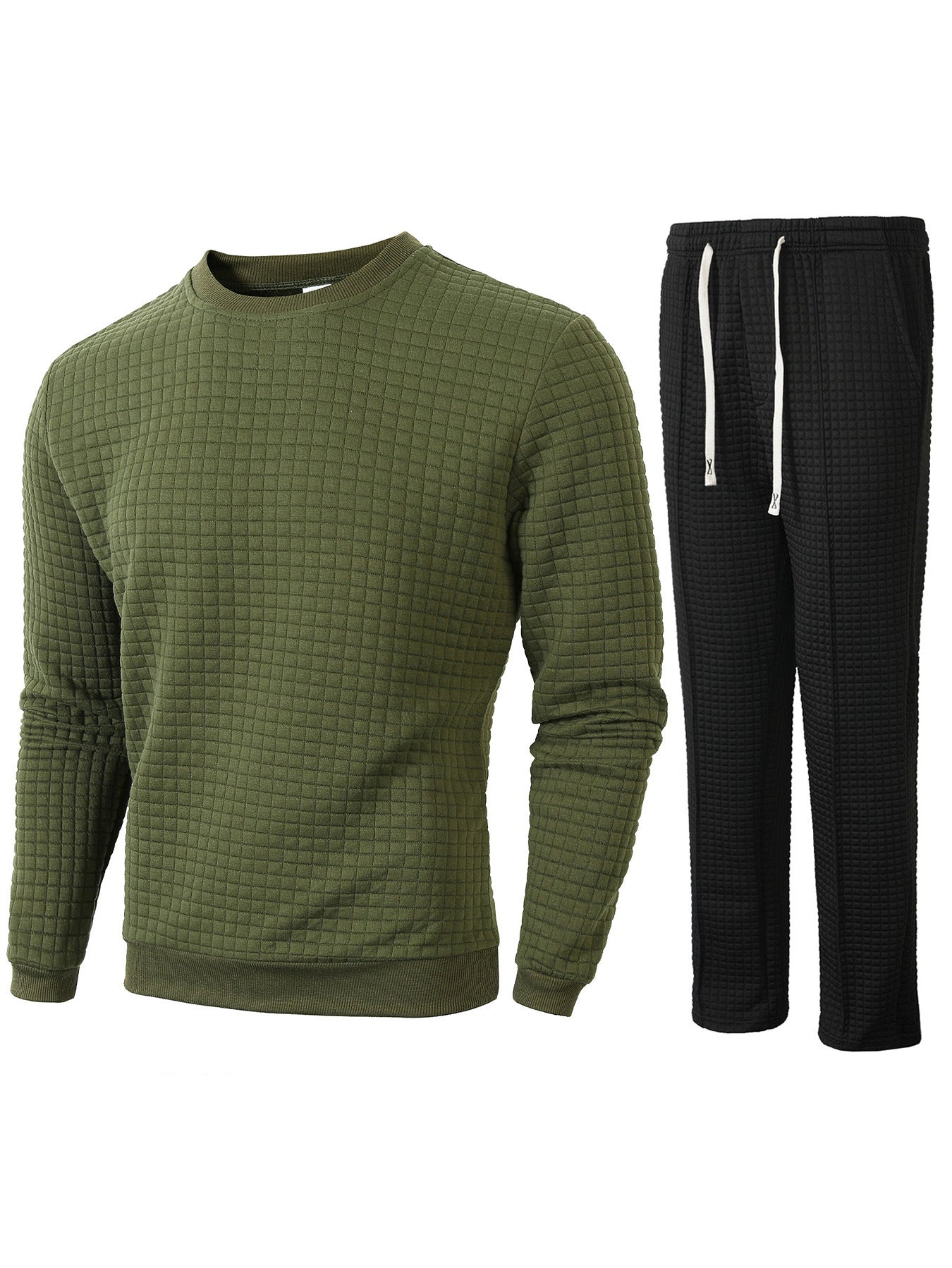 Herren gemütliches Sweatshirt und Jogginghose Set ModeGeist