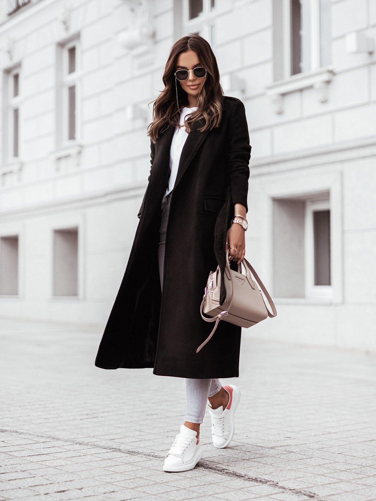 Damen Elegante und bequeme Langjacke ModeGeist