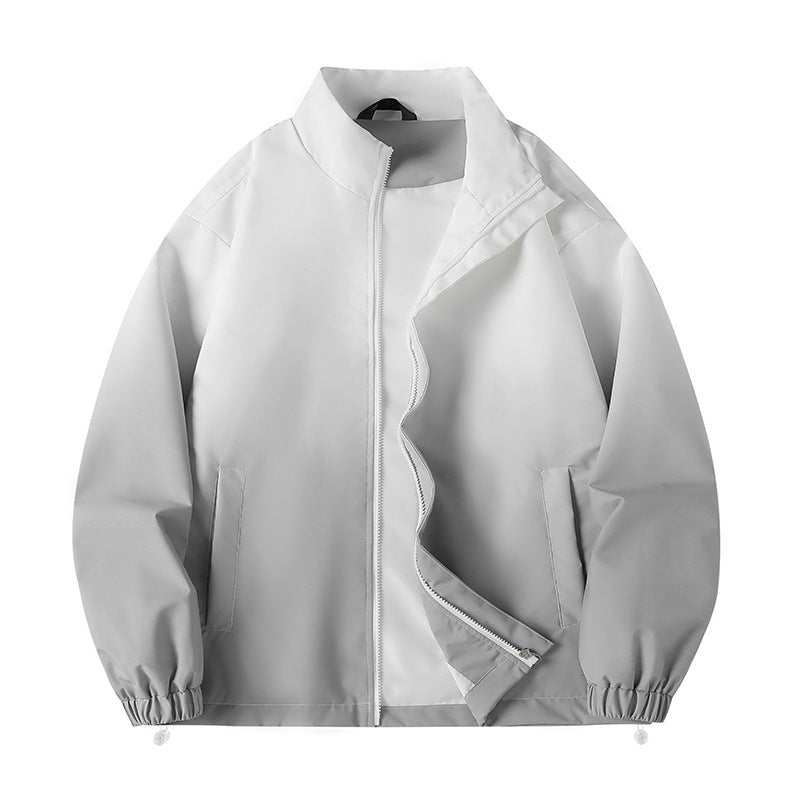 Herren stylische Übergangsjacke mit innovativem Farbverlauf ModeGeist