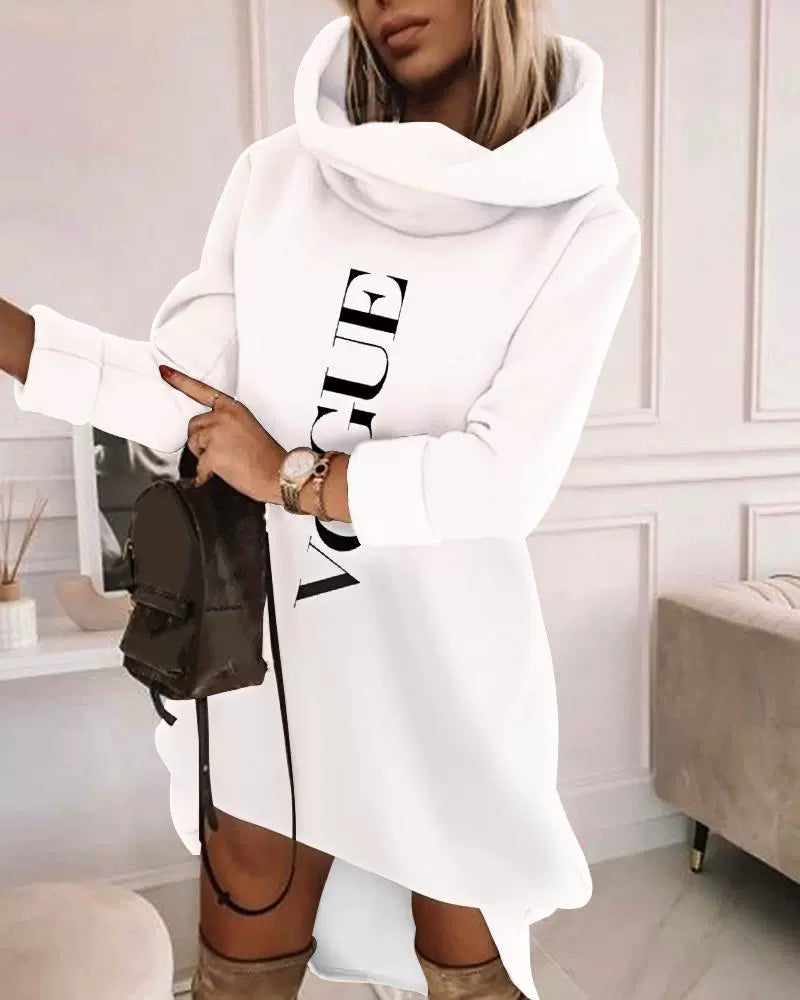 ModeGeist | Kapuzen Sweatshirt Weiches Strick