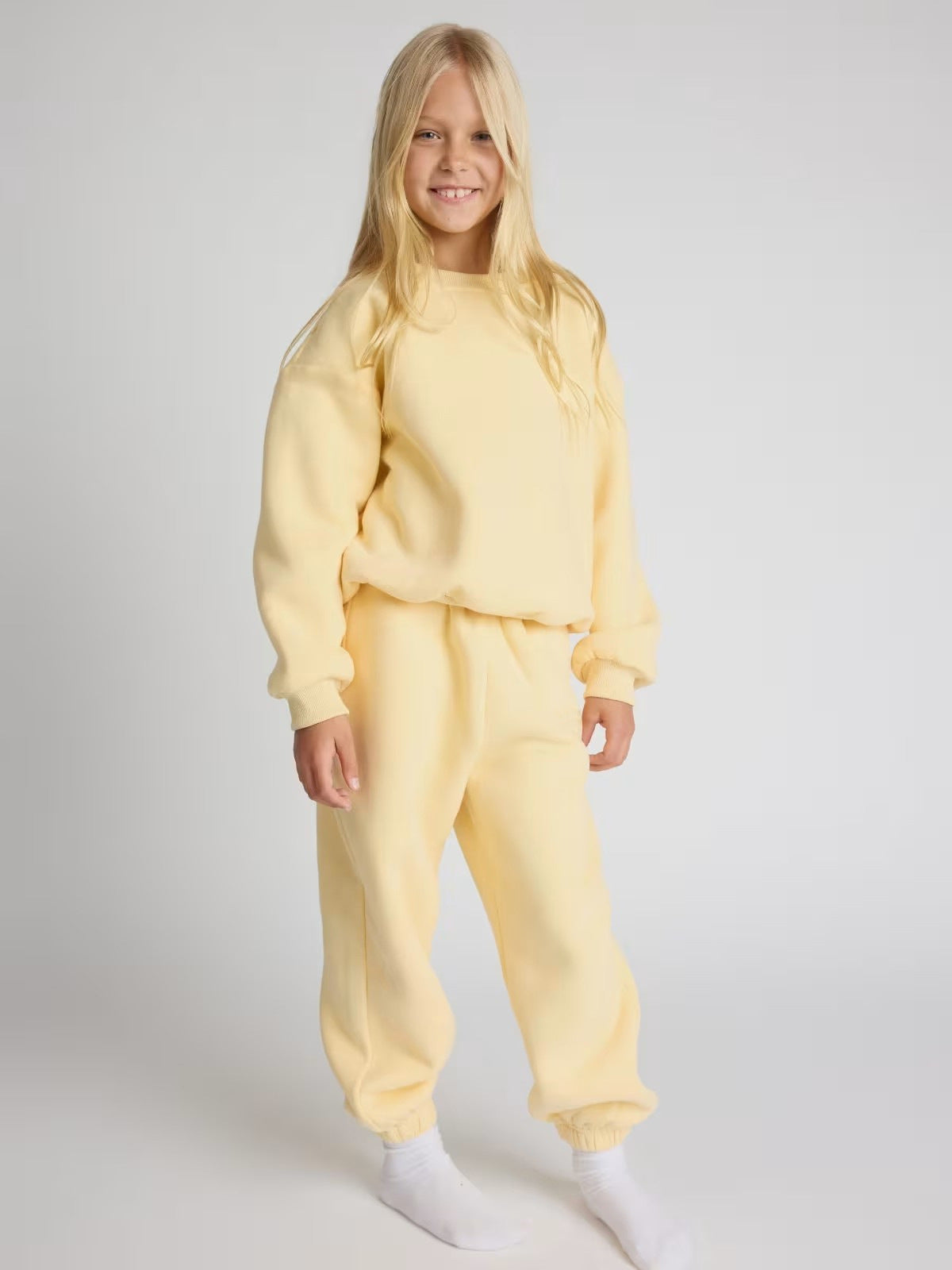 Damen lässiges Sweatshirt und bequeme Jogginghose Set ModeGeist