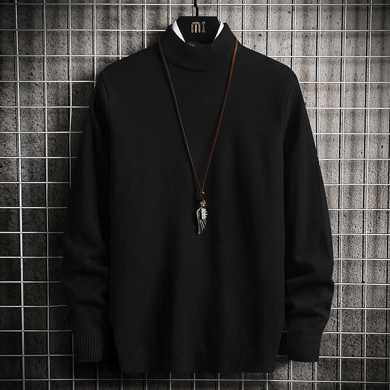 Herren Rollkragenpullover aus weicher Strickqualität ModeGeist