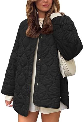 Damen Lässige Steppjacke mit praktischen Taschen und lässigem Schnitt ModeGeist