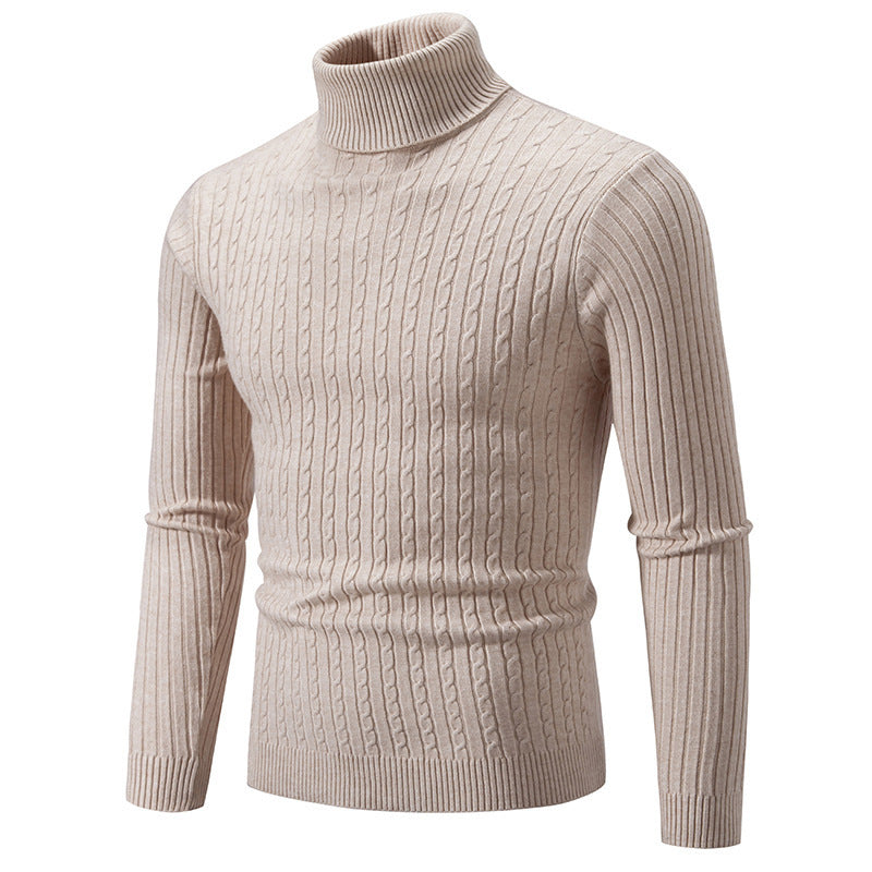 Herren Rollkragenpullover aus komfortabler Strickqualität ModeGeist