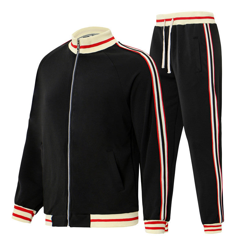 Herren Sportliches Trainingsanzug mit modernem Design und funktionalen Details ModeGeist