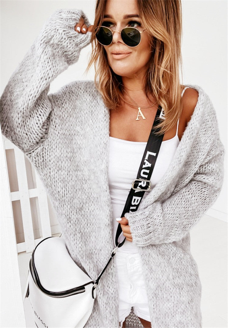 Damen Großer Strickpullover ModeGeist