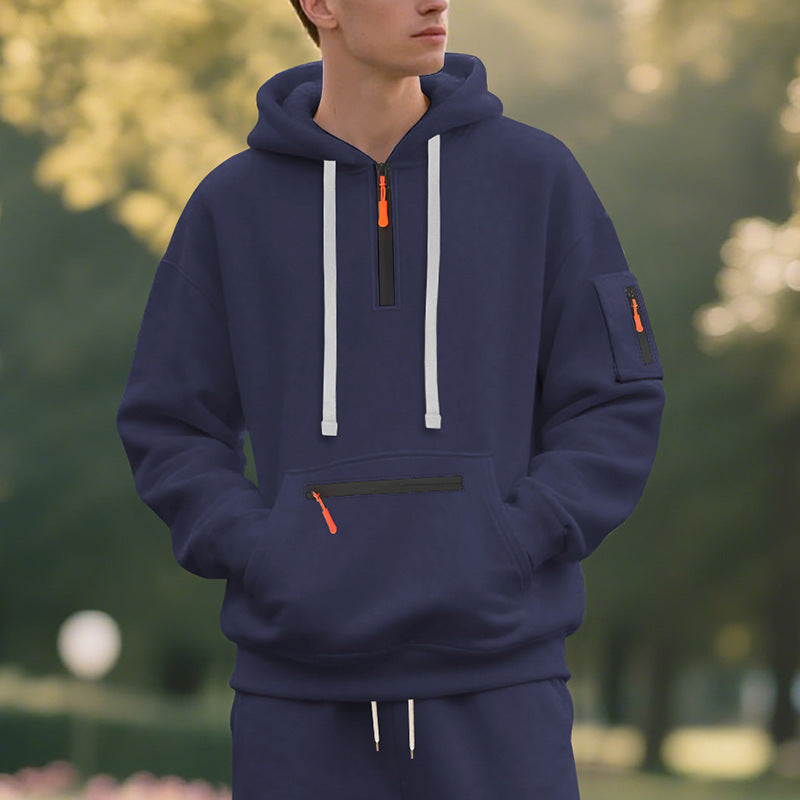 Herren Urbaner Multifunktions Kapuzenpullover ModeGeist