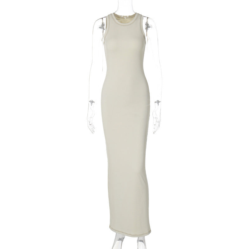 Elegantes figurbetontes Abendkleid für Damen in hochwertiger Stretchqualität mit edlem Ausschnitt von MODEGEIST