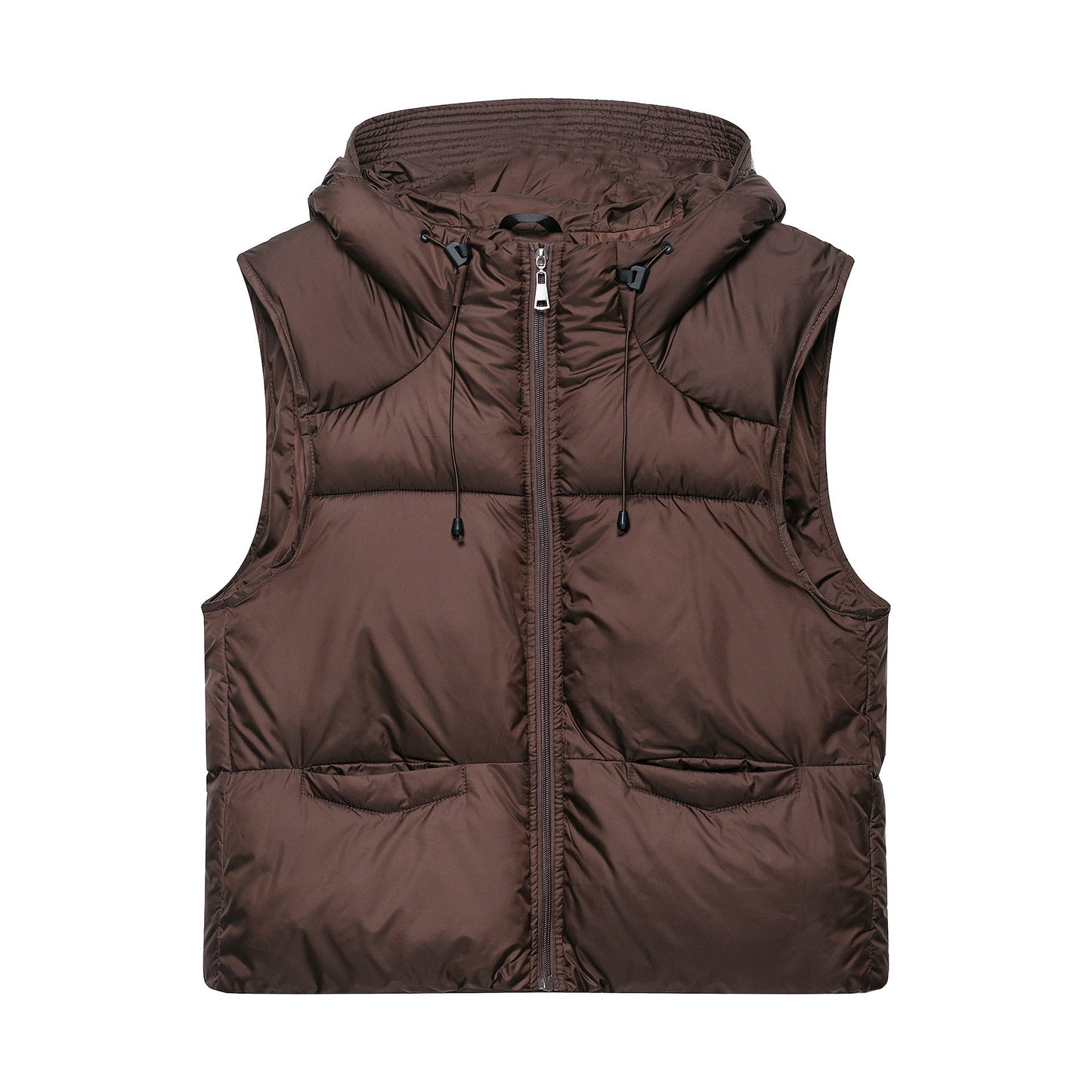 Damen Weste mit Kapuze und Wattierung ModeGeist