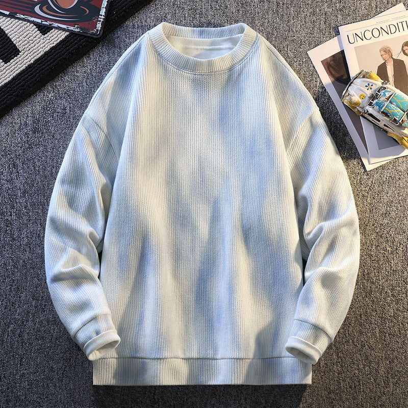 Damen Sweatshirt mit Rippstruktur und bequemen Schnitt ModeGeist