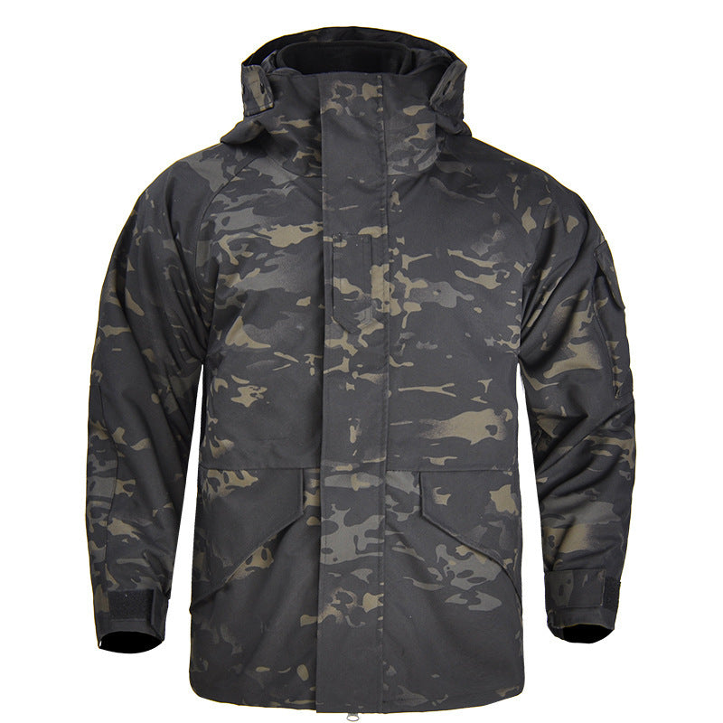 Herren wetterfeste Camouflage-Jacke ModeGeist