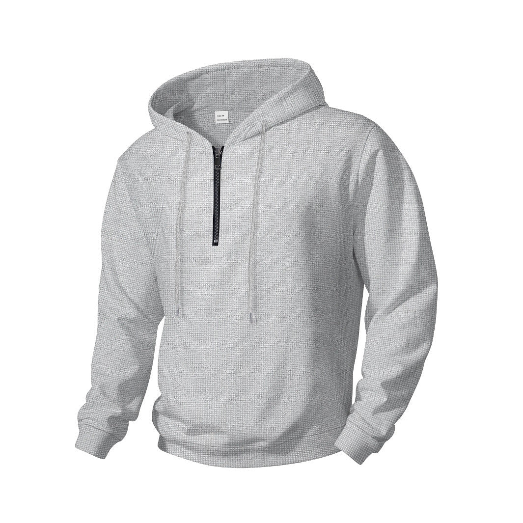 Herren Sportlicher Kapuzenpullover mit funktionalem Reißverschluss ModeGeist