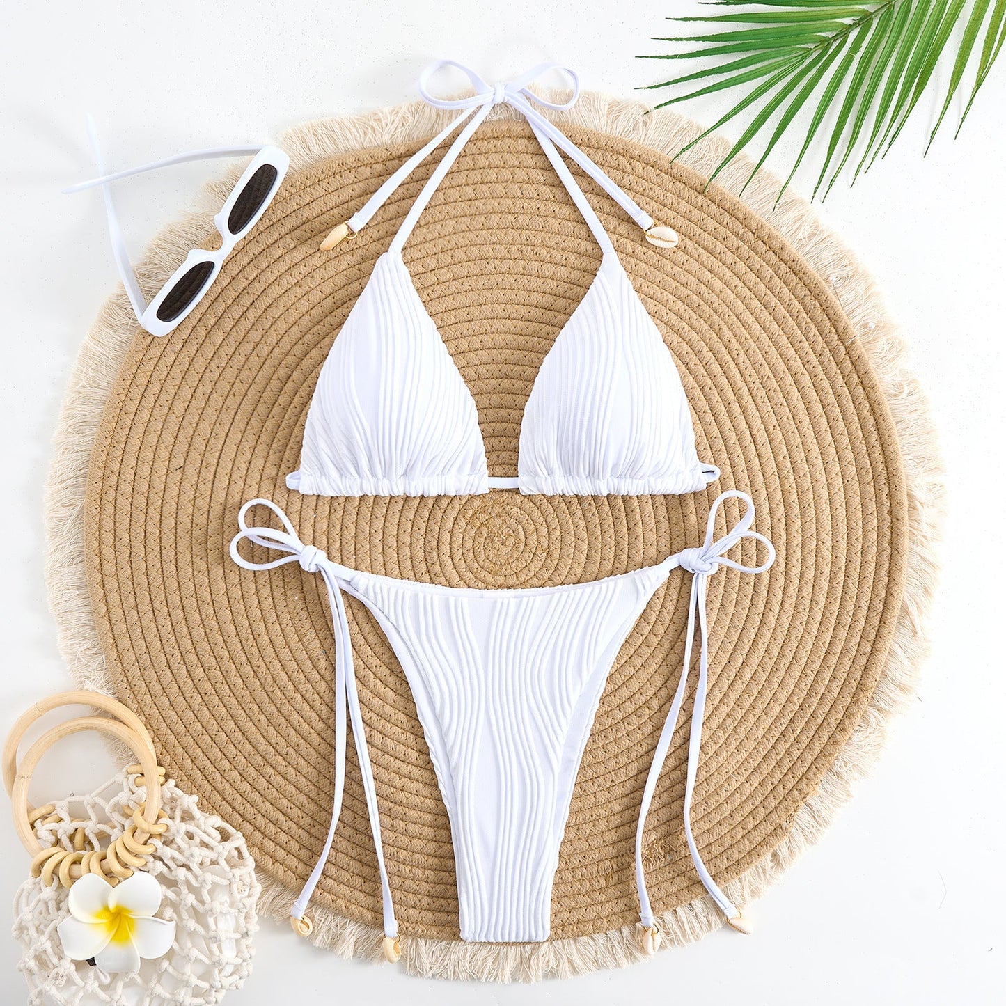 Bikini Set im Pyramiden-Stil, modisch für Damen