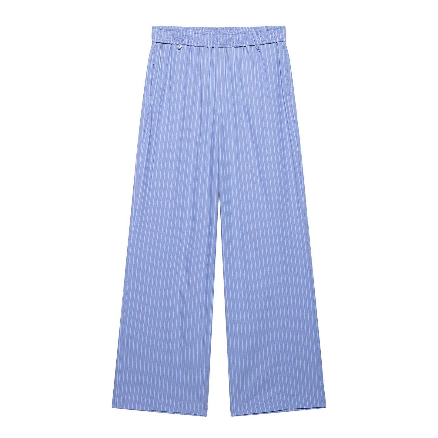 Modegeist Women's Wide-Leg Striped Trousers
