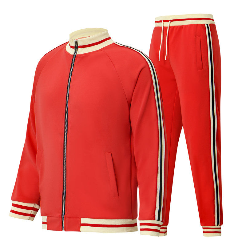 Herren Sportliches Trainingsanzug mit modernem Design und funktionalen Details ModeGeist