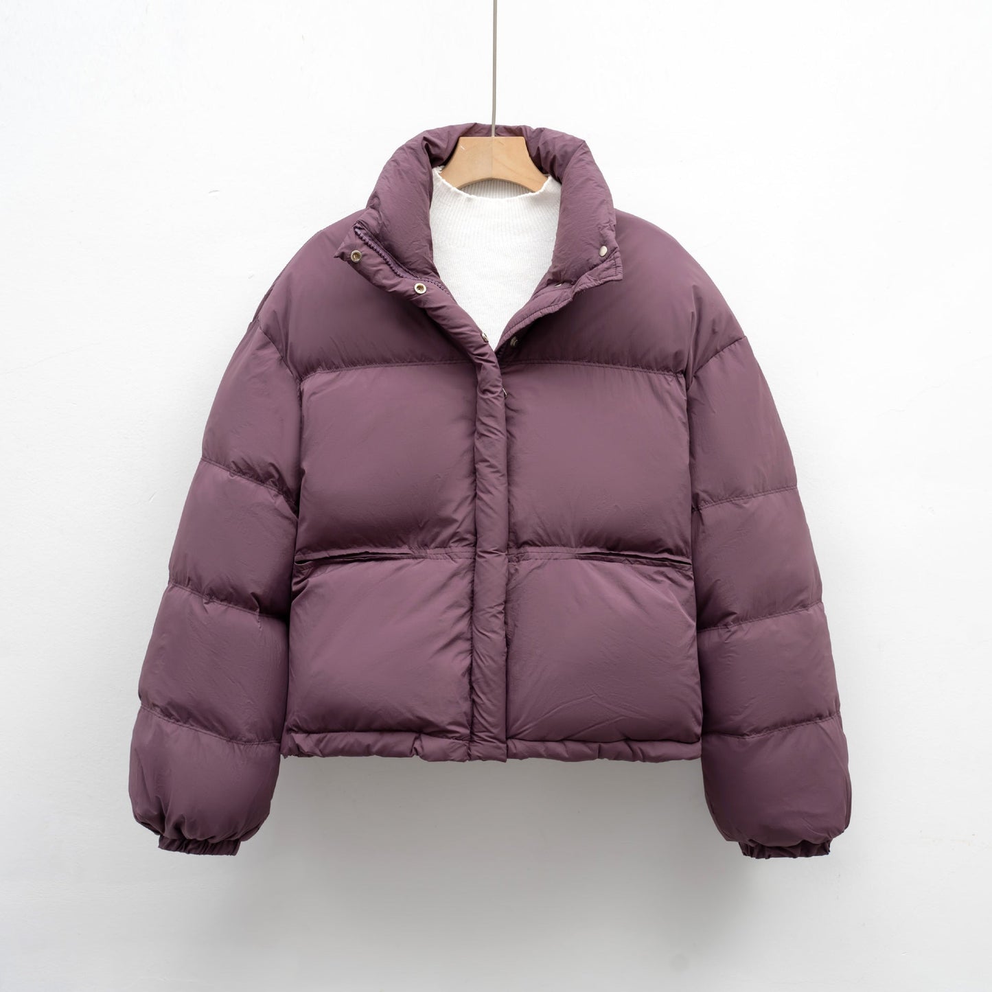 Damen Kompakte Winterjacke mit voluminösem Schnitt ModeGeist