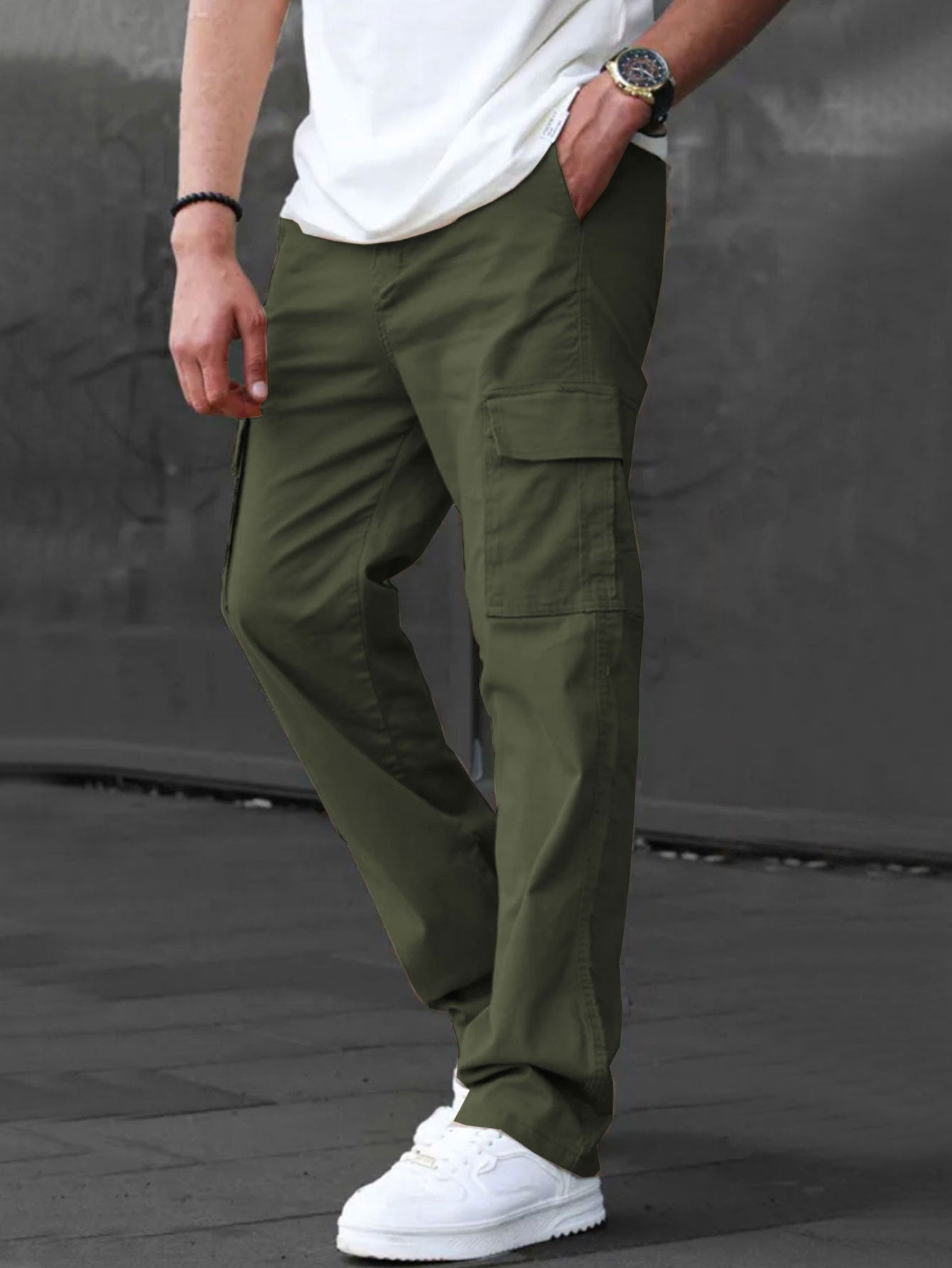 Herren Cargo-Hosen mit multifunktionalen Taschen und atmungsaktivem Stoff ModeGeist