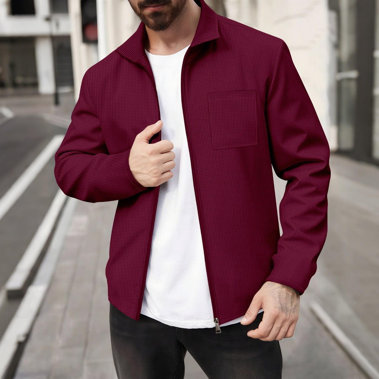 Herren sportliche Jacke ModeGeist