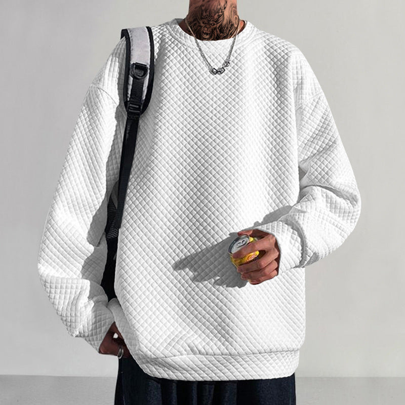 Herren Sweatshirt mit strukturiertem Design ModeGeist