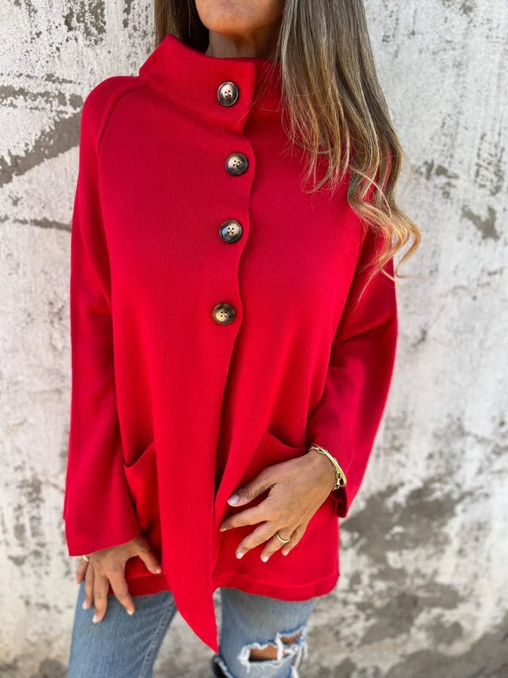 Damen Lässiger Oversized Cardigan ModeGeist