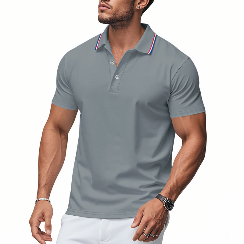 Herren Poloshirt mit modernem Kragen und feuchtigkeitsregulierender Technologie ModeGeist