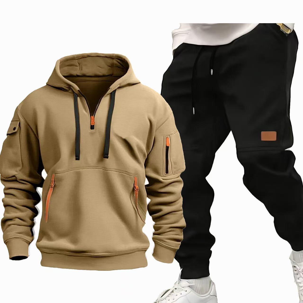 Herren Funktions-Hoodie und Jogginghose Set ModeGeist