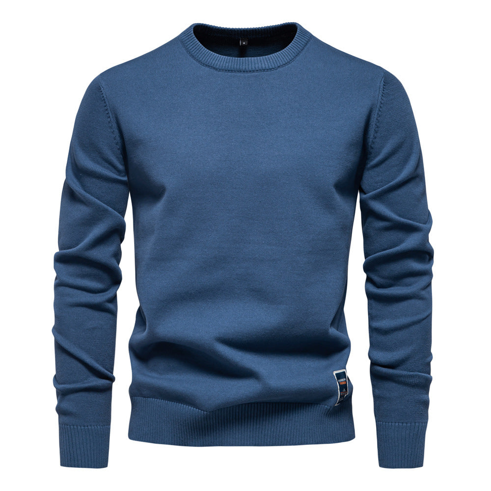 Herren Strickpullover aus hochwertiger Baumwollmischung mit angenehmer Passform ModeGeist