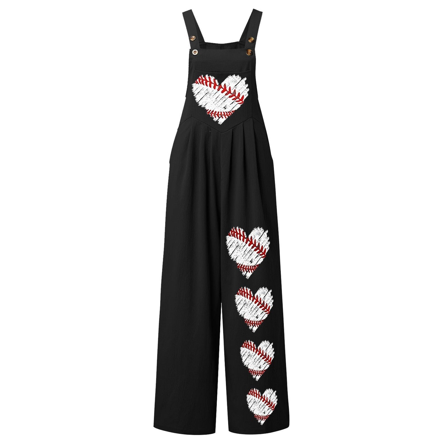 Damen Latzhose mit einzigartigem Herz-Motiv ModeGeist