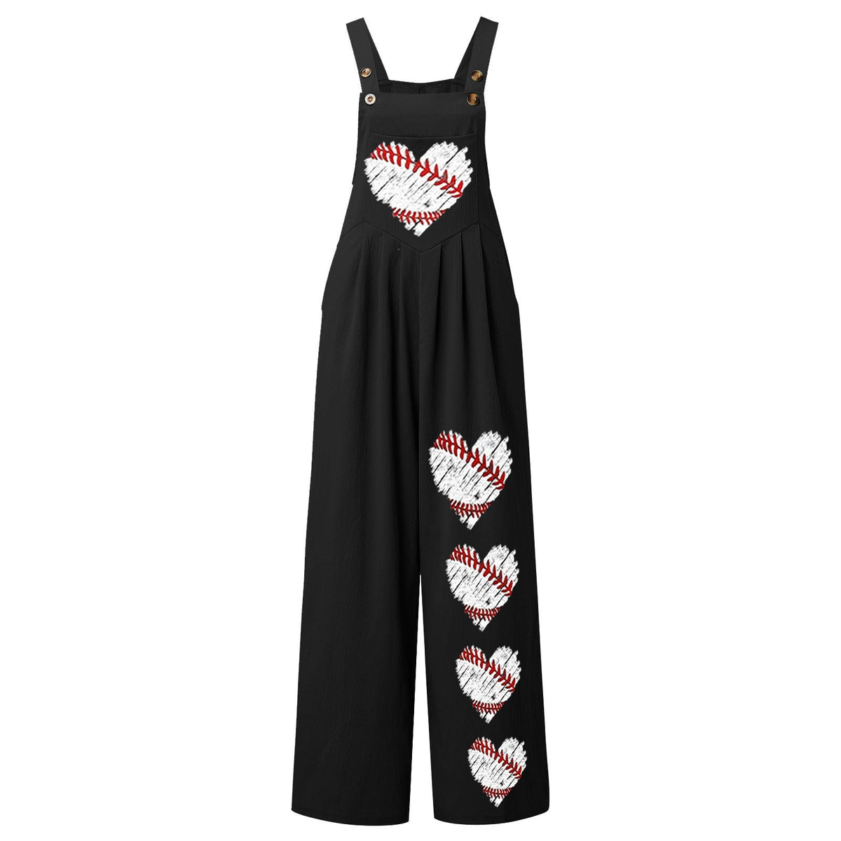 Damen Latzhose mit einzigartigem Herz-Motiv ModeGeist