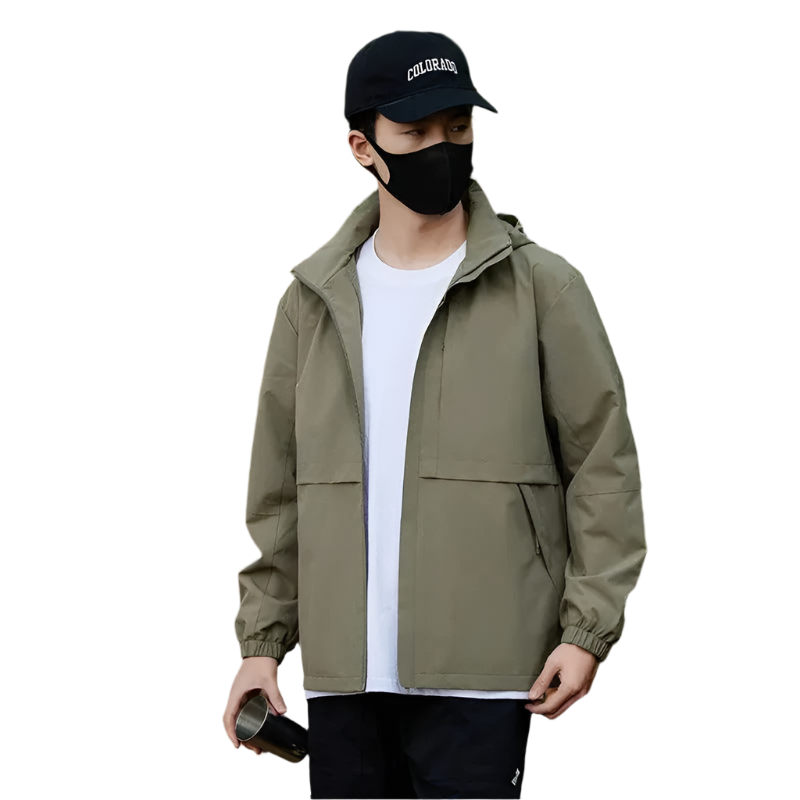 ModeGeist | Leichte Wasserdichte Herrenjacke