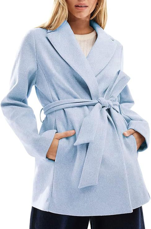 Damen Elegante und bequeme Wickeljacke ModeGeist