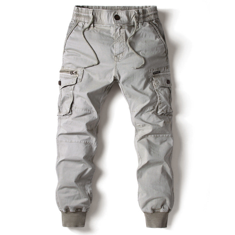 Herren Cargo-Jogginghose mit verstellbarem Bund und praktischen Taschen ModeGeist
