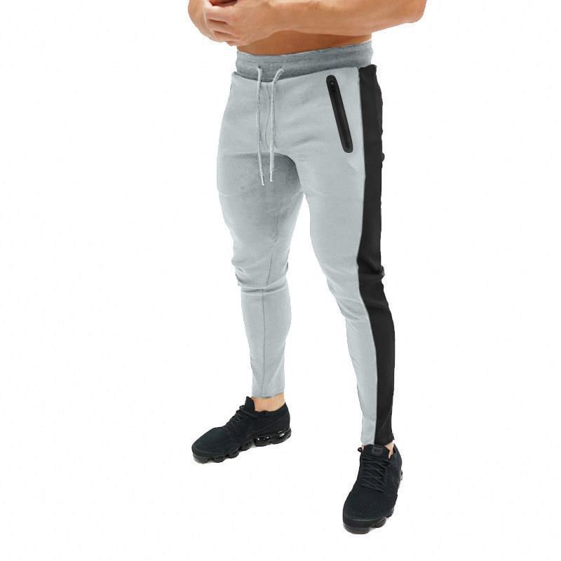 Herren Sportliche Jogginghose mit seitlichen Reißverschlusstaschen ModeGeist