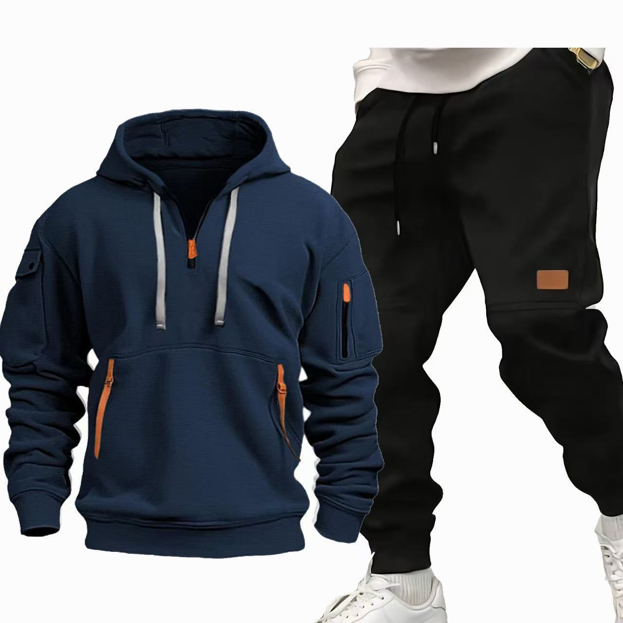 Herren Funktions-Hoodie und Jogginghose Set ModeGeist