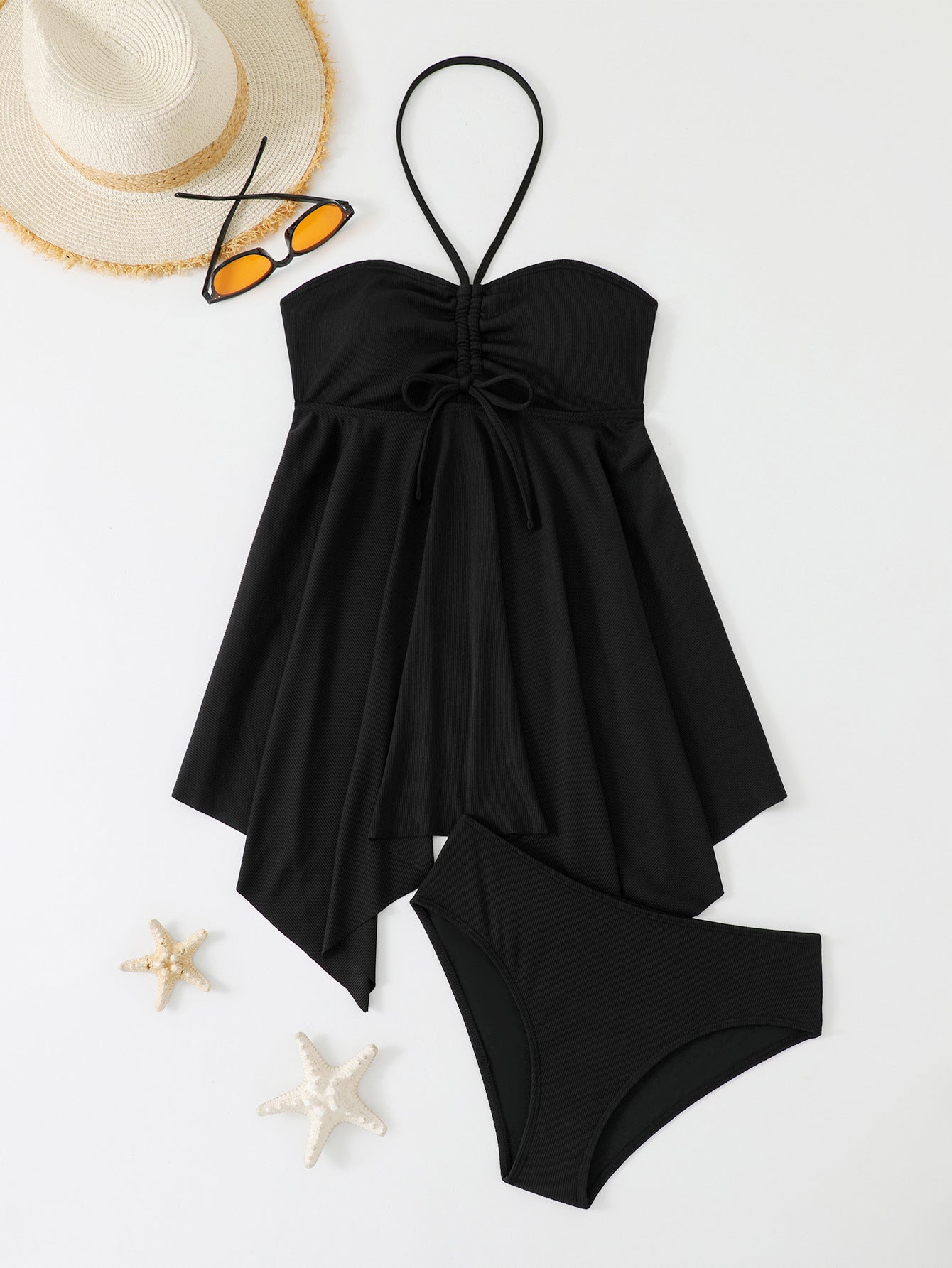 Eleganter Damen Tankini mit fließendem Schnitt von MODEGEIST