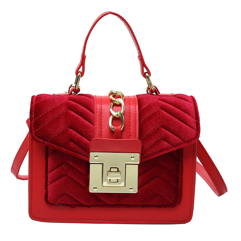 Edle Handtasche Amanda aus veganem Leder
