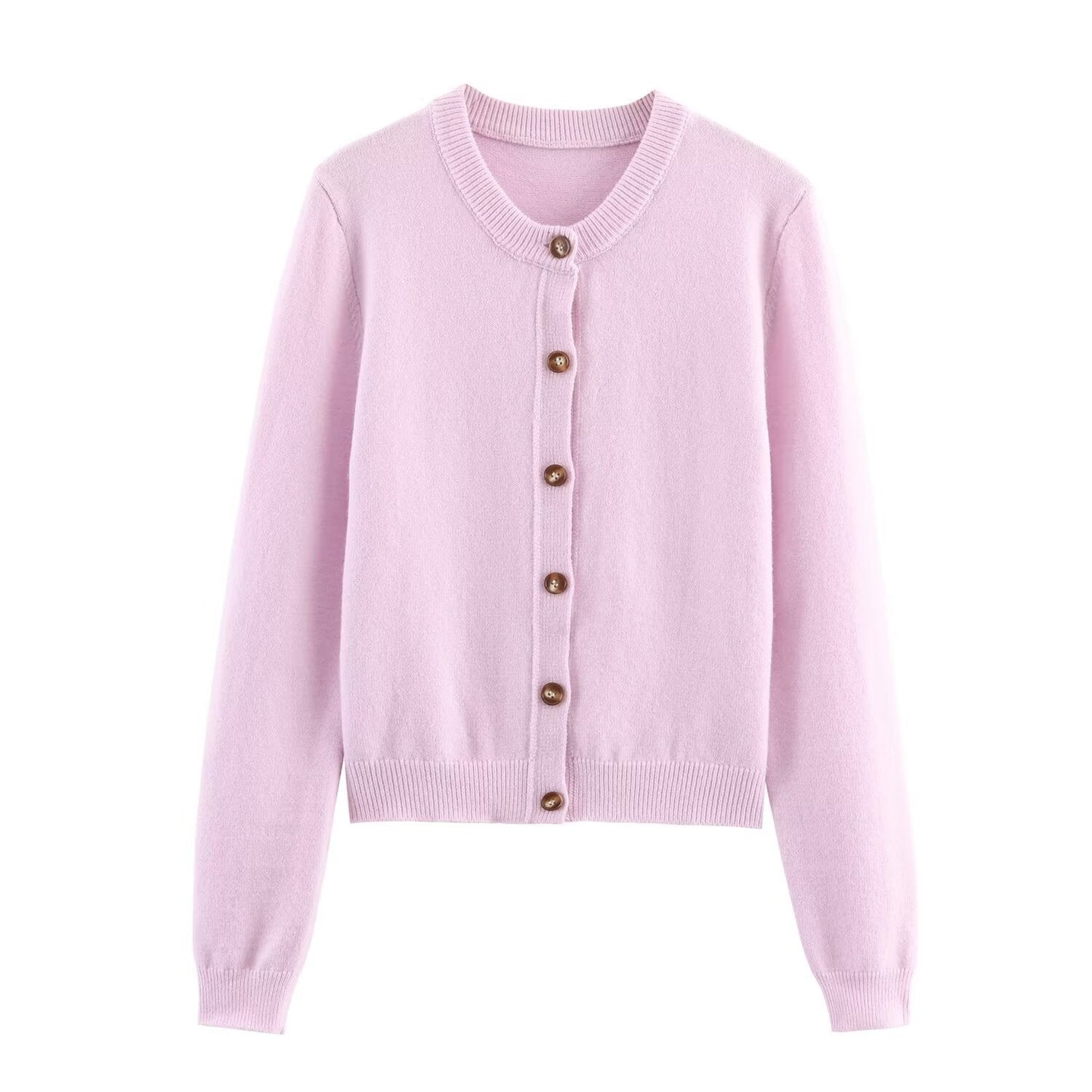 Damen Strickjacke mit eleganten Knopfdetails ModeGeist