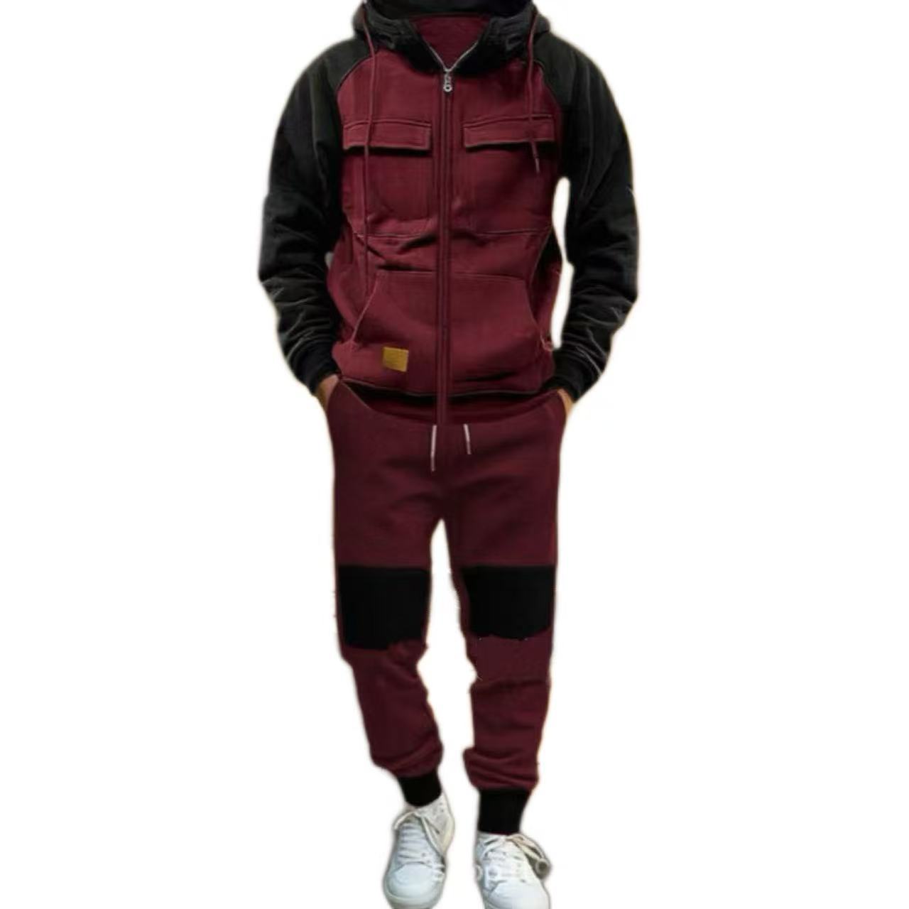 Herren funktionaler Freizeitanzug mit praktischen Taschen ModeGeist
