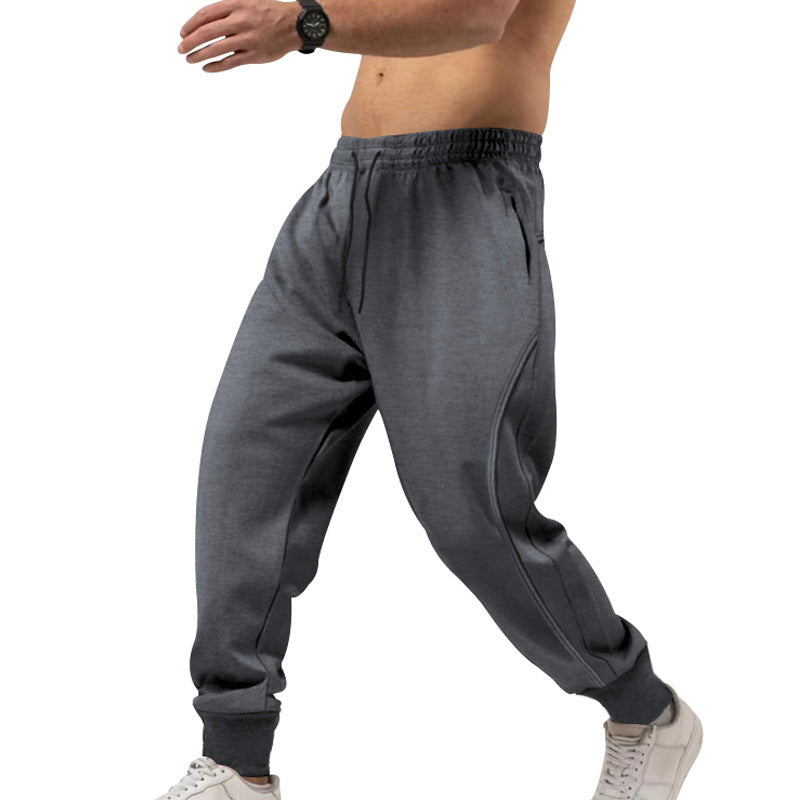 Herren sportliche Jogginghose mit elastischem Bund und Taschen ModeGeist