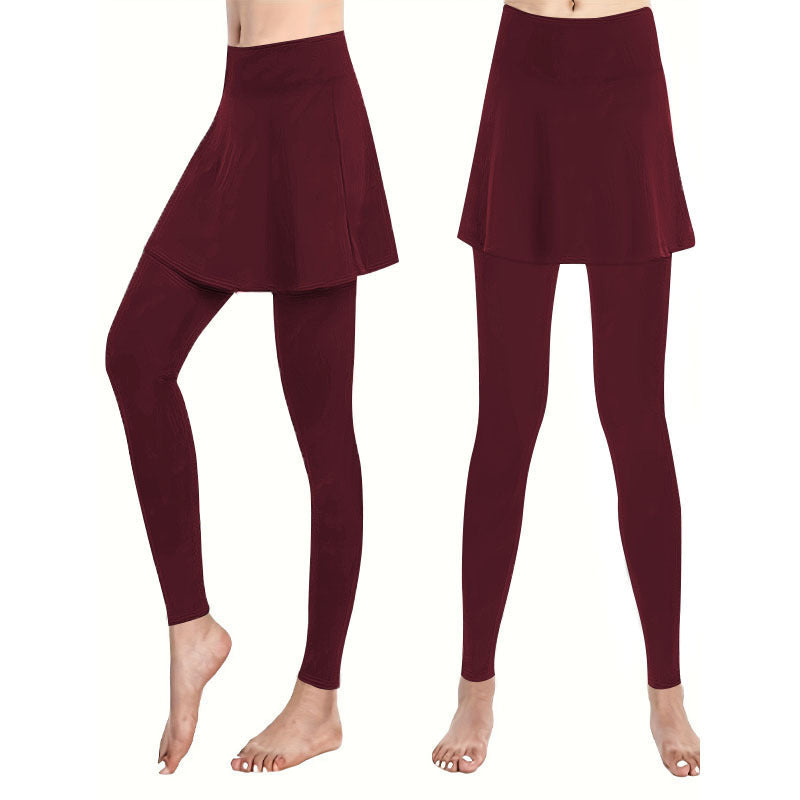 Damen Leggings mit integrierter Skirtschnitt ModeGeist